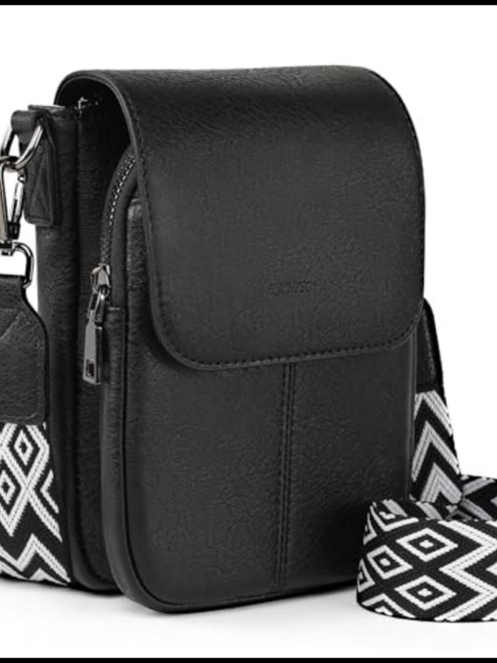 Small Crossbody Bag Vegan Leather RFID Wallet Purse with Card Slots